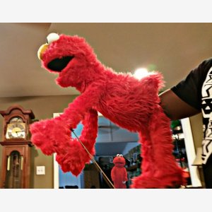 Elmo Getting Fisted While Another Elmo Watches In Horror